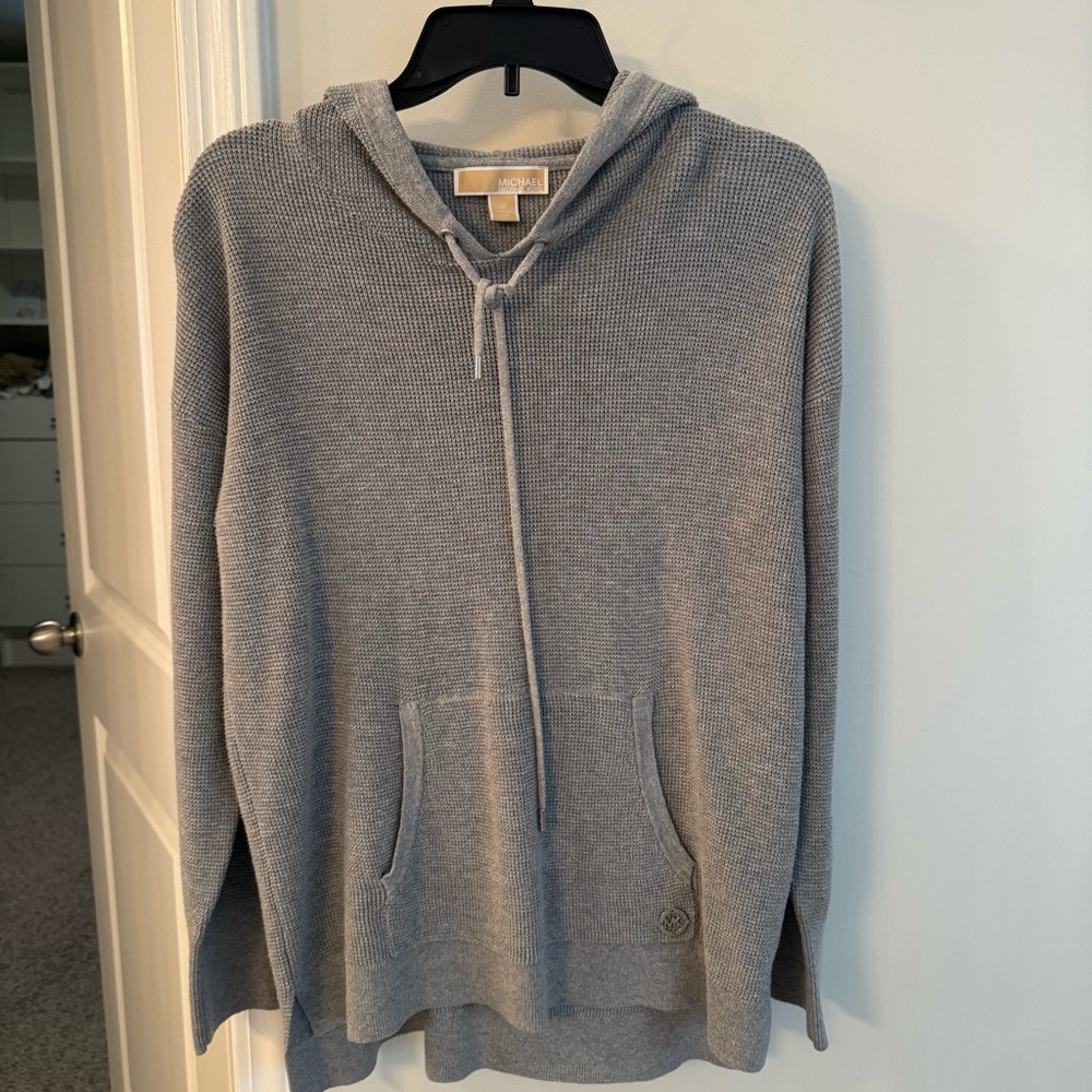 Hooded sweater by Michael Kors. Size M